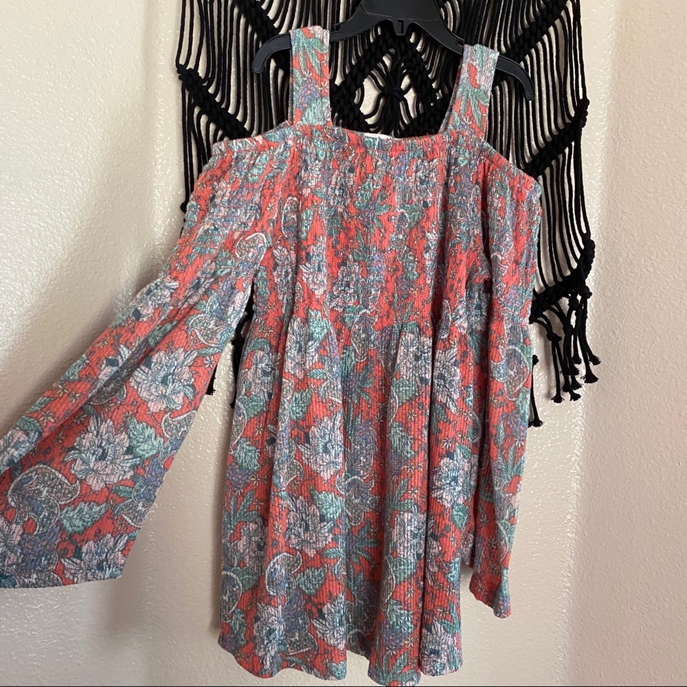 cloud chaser floral kids dress